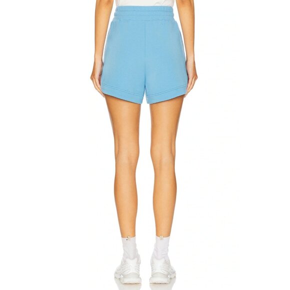 Varley NWT Ollie High Rise 3.5 Inch‎ Shorts in Azure Blue Size Small - Picture 2 of 9